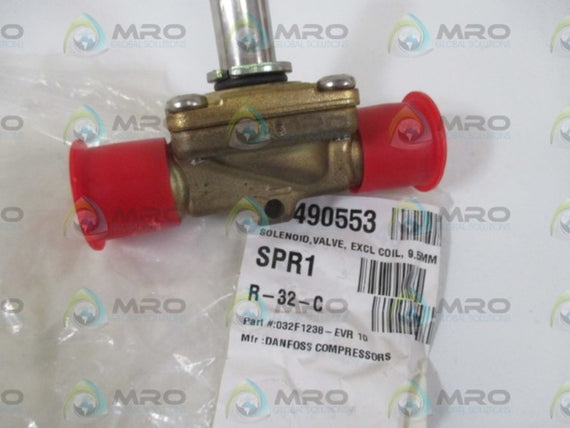 DANFOSS 032F1238-EVR10 SOLENOID VALVE * NEW NO BOX *