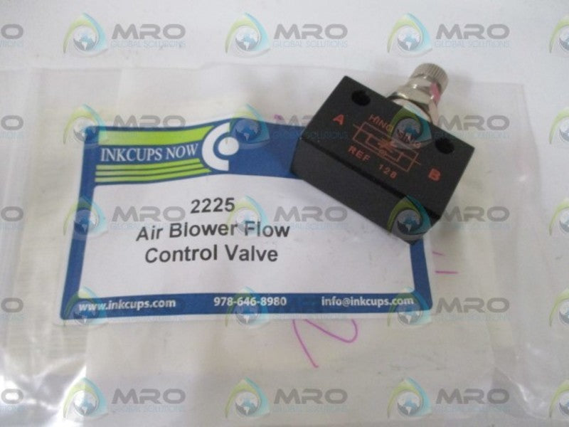 INKCUPS 2225 AIR BLOWER FLOW CONTROL VALVE * NEW IN A BAG *