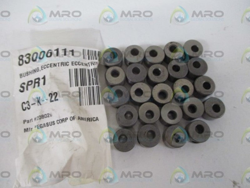 LOT OF 25 PEGASUS CORP. 208029 BUSHING *NEW IN A BAG*