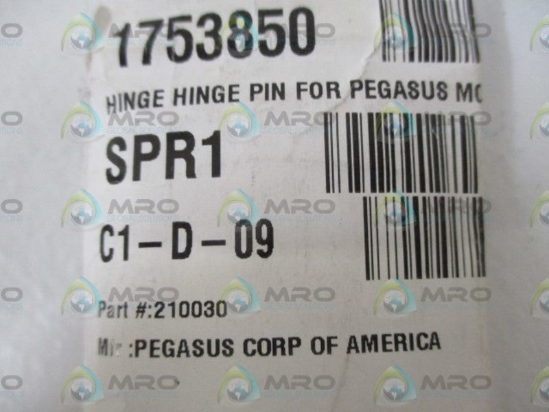 LOT OF 34 PEGASUS CORP. 210030 HINGE PIN *NEW IN A BAG*