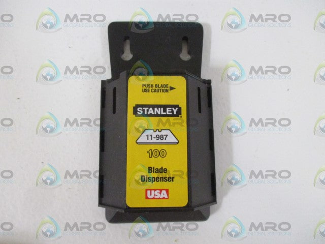 LOT OF 100 STANLEY 11-987 ROUND POINT BLADE DISPENSER *NEW NO BOX*