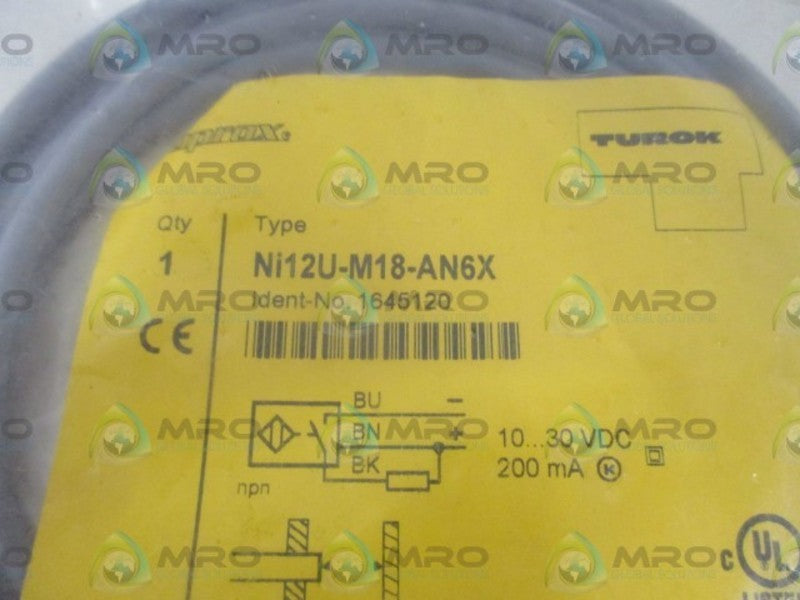 TURCK NI12U-M18-AN6X * NEW IN A FACTORY BAG *