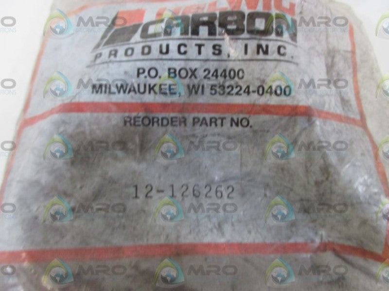 LOT OF 4 HELWIG CARBON 12-126262 CARBON BRUSHES *NEW IN A FACTORY BAG*