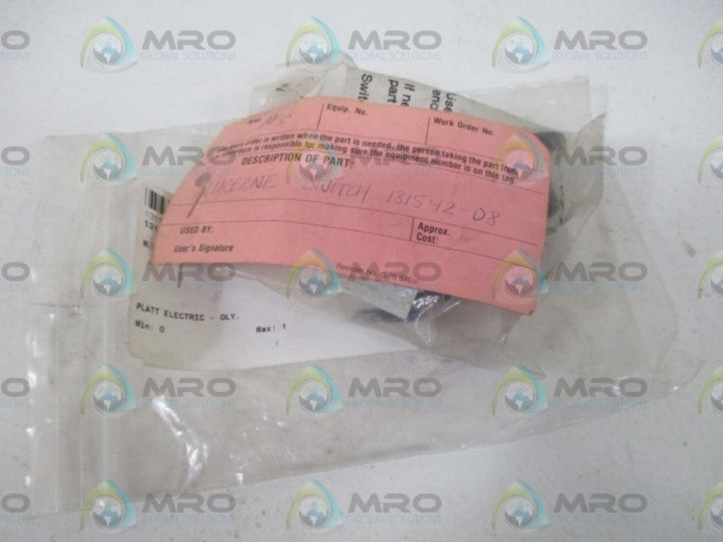 PLATT ELECTRIC 13154208-M3 SWITCH * NEW IN A BAG *