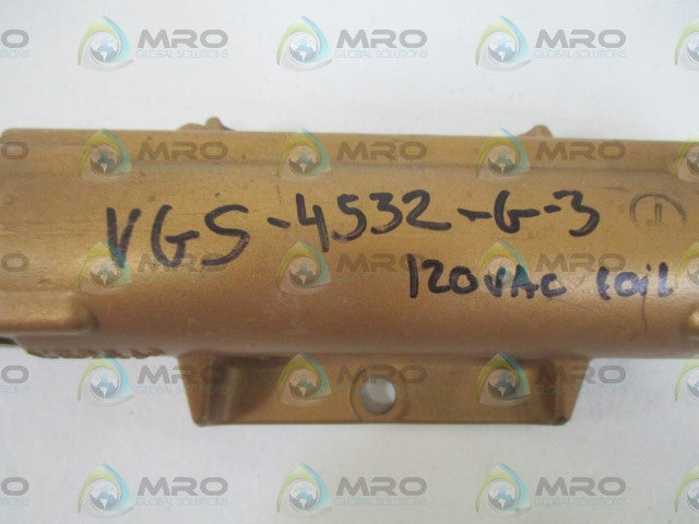 VERSA VSG-4532-G-3 ACTUATED 2 POSITION VALVE *NEW NO BOX*