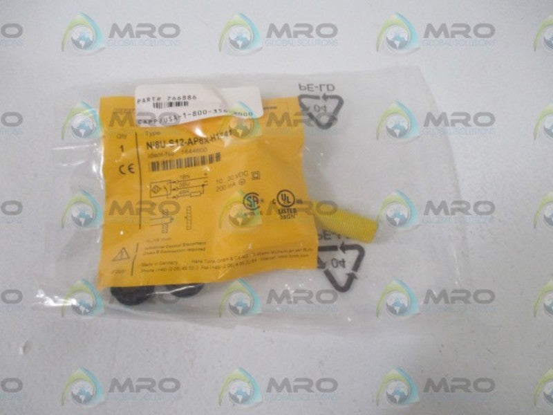 TURCK NI8U-S12-AP6X-H1141 PROXIMITY SENSOR * NEW IN A FACTORY BAG *