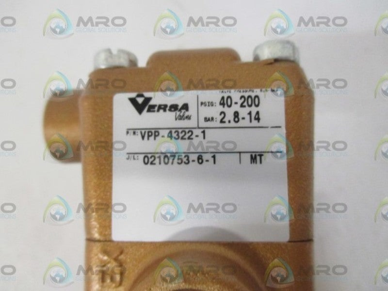 VERSA VPP-4322-1 AIR VALVE *NEW NO BOX*