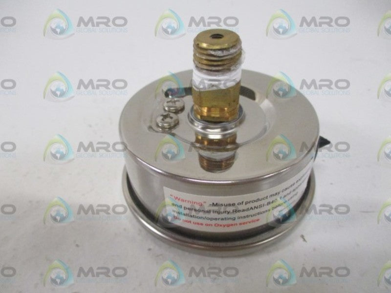 WORKSMART WS-PE-GAGE-196 BACK LIQUID GAUGE*NEW IN BOX*