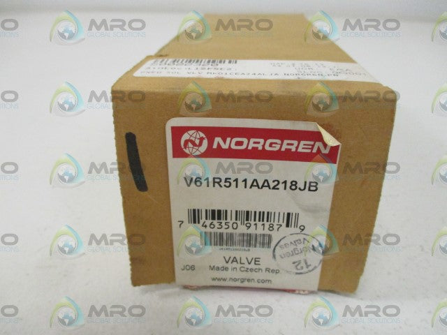 NORGREN V61R511AA218JB VALVE *NEW IN BOX*