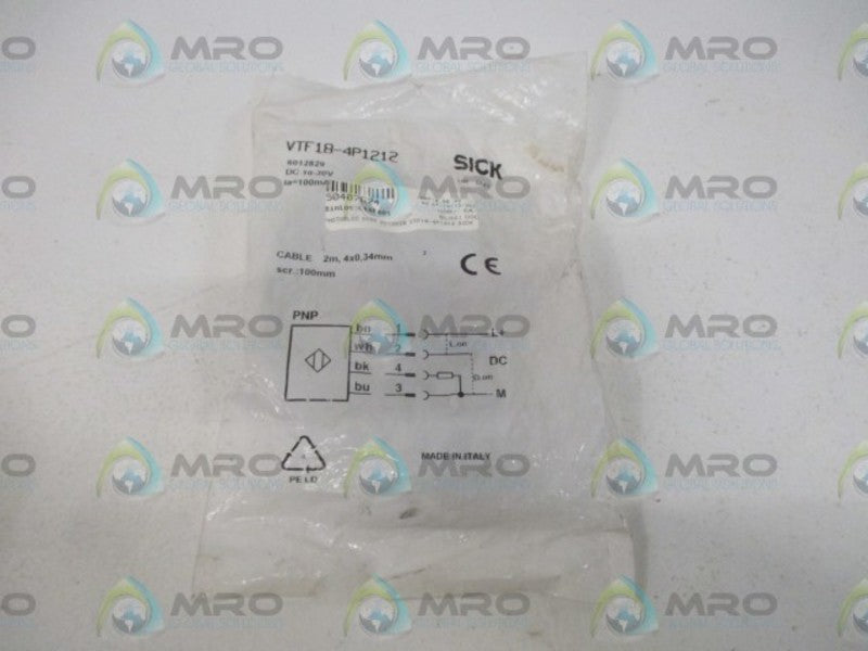 SICK VTF18-4P1212  PROXIMITY SWITCH *NEW IN A FACTORY BAG*
