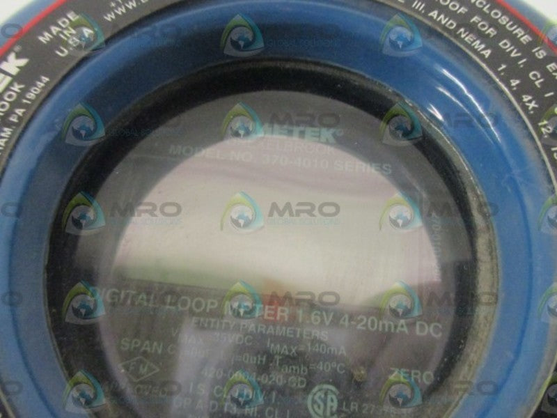 AMETEK 370-4010 DIGITAL LOOP METER 1.6V 4-20MA * NEW  OUT OF A BOX *