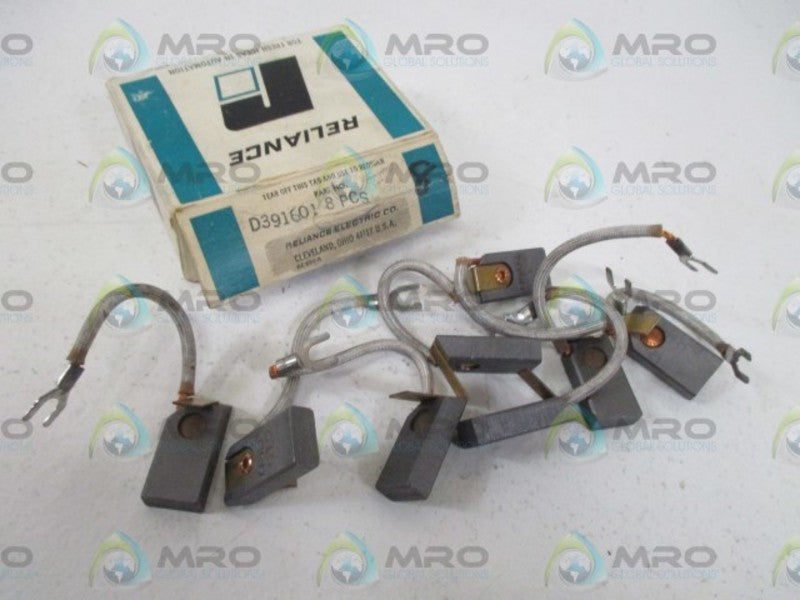 LOT OF 8 RELIANCE ELECTRIC D391601 CARBON BRUSHES *NEW IN BOX*