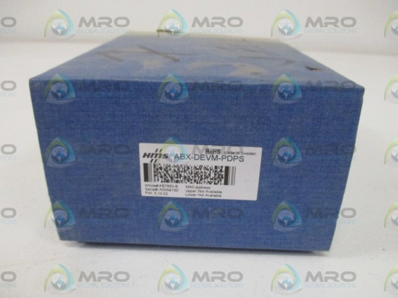 HMS ABX-DEVM-PDPS DEVICENET SCANNER PROFIBUS * NEW IN BOX *