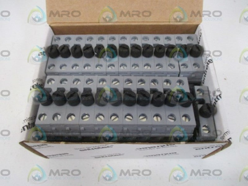 LOT OF 25 ENTRELEC MB10/12.SFL TERMINAL BLOCK *NEW IN BOX*