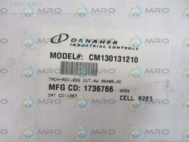 DANAHER CM130131210 MAC TACH * FACTORY SEALED *
