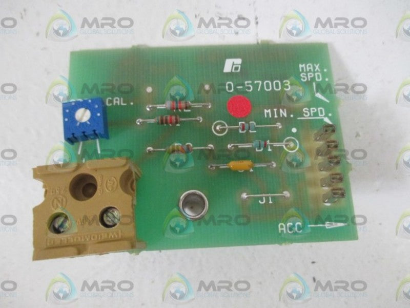 RELIANCE ELECTRIC 0-57003 PRINTED CIRCUIT *NEW IN BOX*