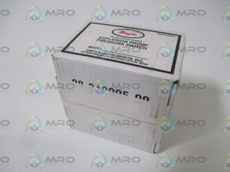 DWYER 1950-5-2F EXPLOSION PROOF PRESSURE SWITCH * FACTORY SEALED *