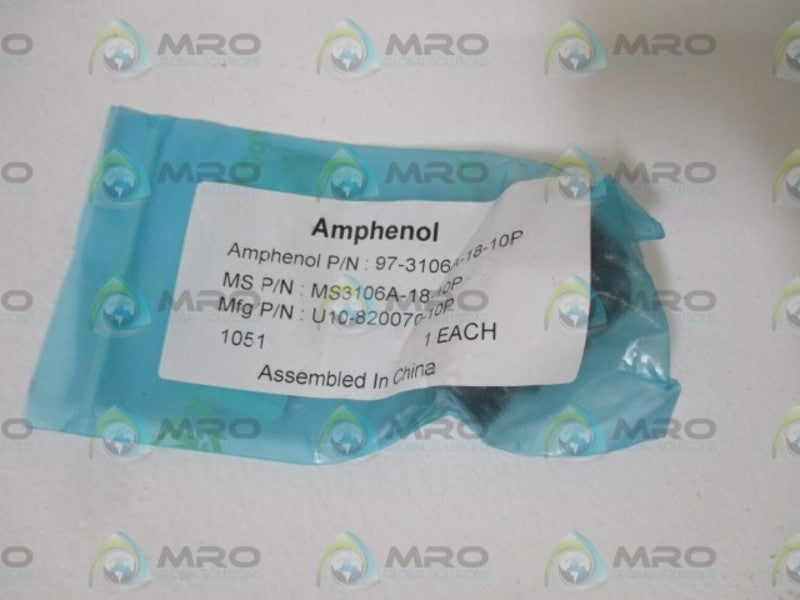 AMPHENOL 97-3106A-18-10P CONNECTOR * NEW IN A FACTORY BAG *