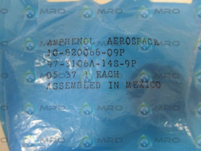 AMPHENOL 97-3106A-14S-9P CONNECTOR * NEW IN A FACTORY BAG *