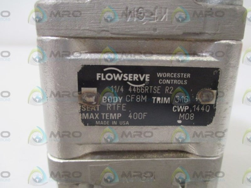 FLOWSERVE 4466RTSE R2 BALL VALVE 1-1/4" * NEW NO BOX *