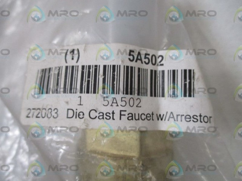 272083 DIE CAST FAUCET W/ARRESTOR * NEW IN A BAG *
