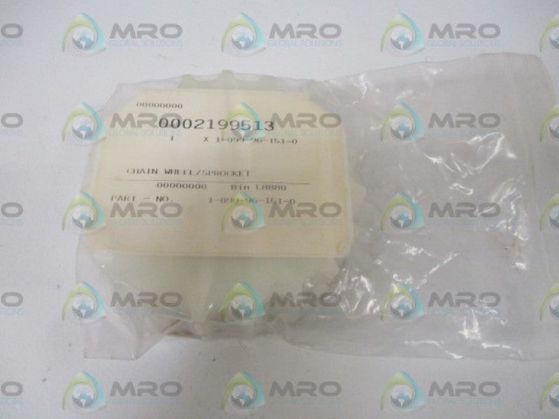 KRONES 1-099-96-1551-0 CHAIN WHEEL/SPROCKET * NEW NO BOX *