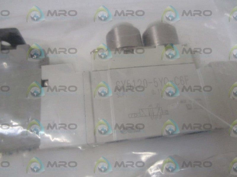 SMC SY5120-5Y0-C6F SOLENOID VALVE * NEW IN A FACTORY BAG *