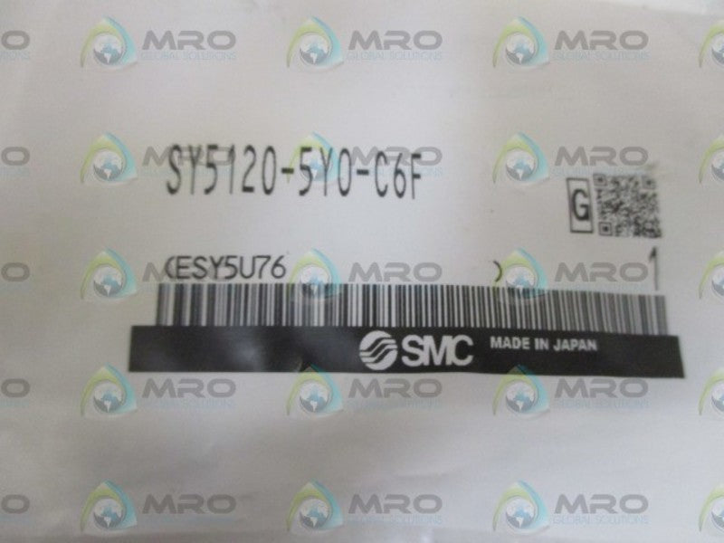 SMC SY5120-5Y0-C6F SOLENOID VALVE * NEW IN A FACTORY BAG *