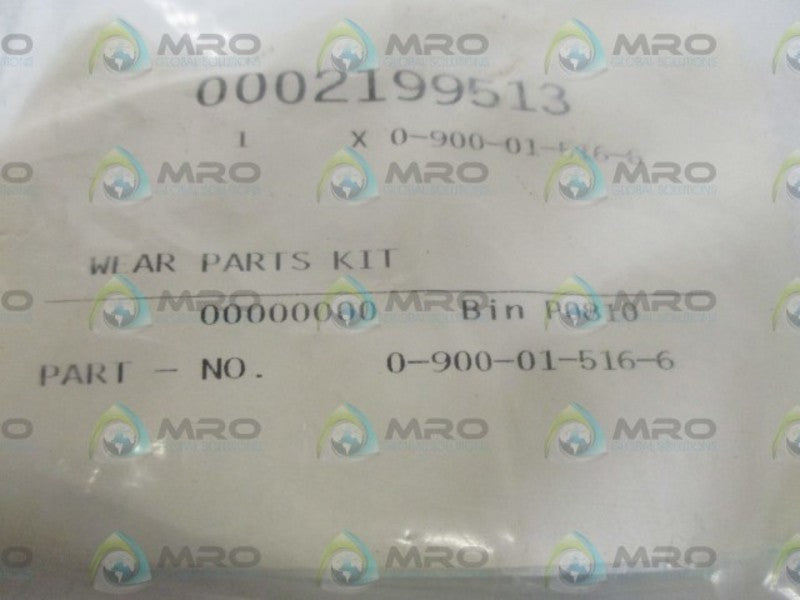 KRONES 0-900-01-516-6 WEAR PART KIT * NEW IN A BAG *