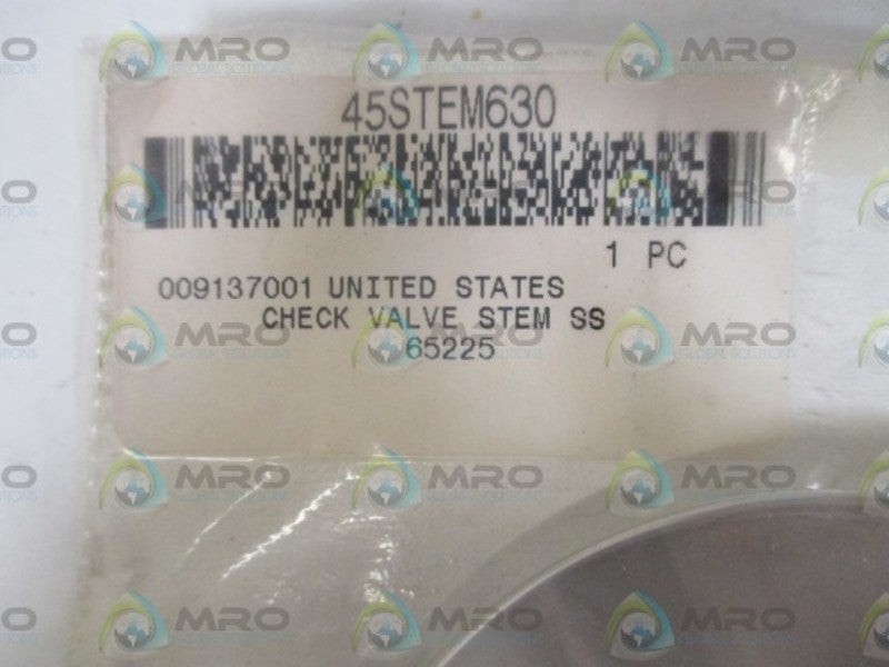 45STEM630 CHECK VAVLE STEM * ORIGINAL PACKAGE *