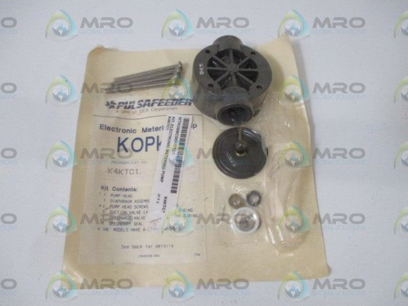 PULSAFEEDER K4KTC1 PUMP KIT(AS PICTURED) * ORIGINAL PACKAGE *