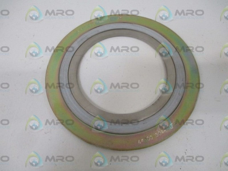 LOT OF 4 GARLOCK 4" 300 304-PTEF GASKET *NEW NO BOX*