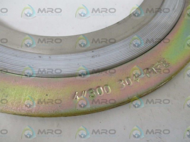 LOT OF 4 GARLOCK 4" 300 304-PTEF GASKET *NEW NO BOX*