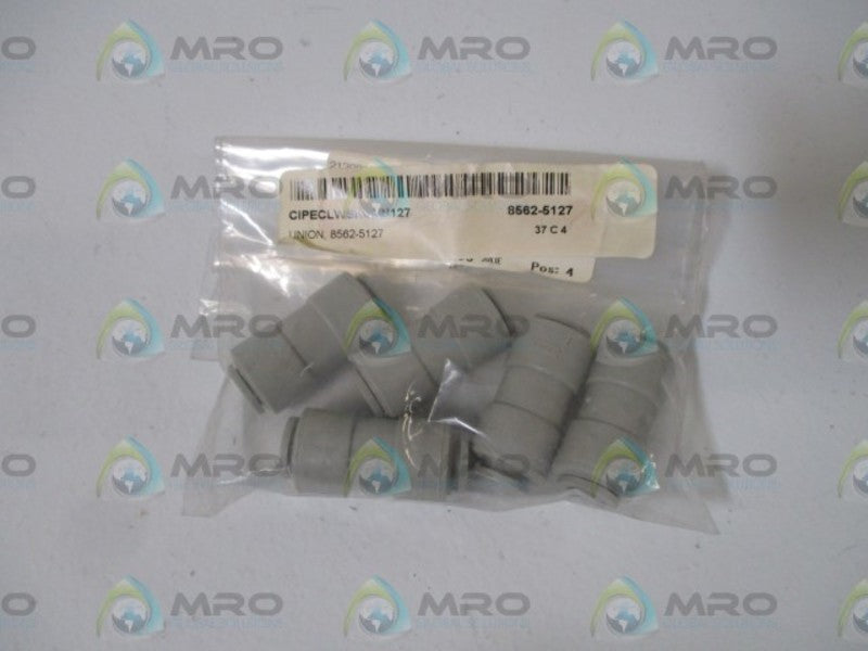 LOT OF 5 PARKER 8562-5127 UNION *NEW IN A BAG*