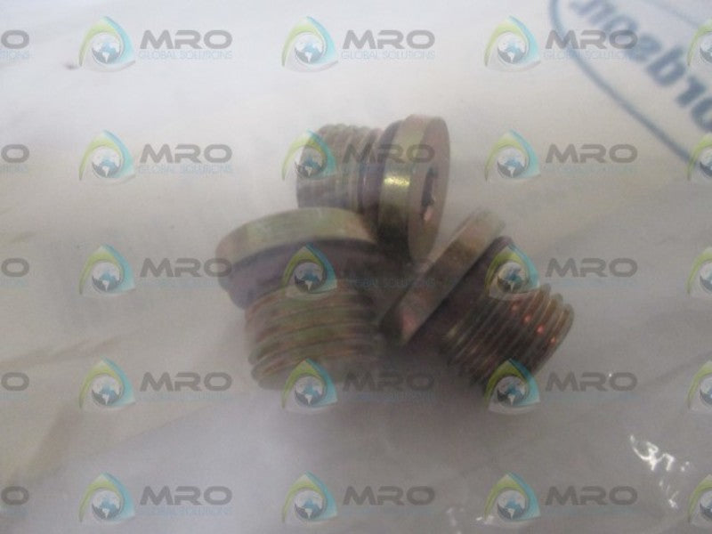 NORDSON 973543A METAL PLUG (PK OF 3) * NEW IN A FACTORY BAG *