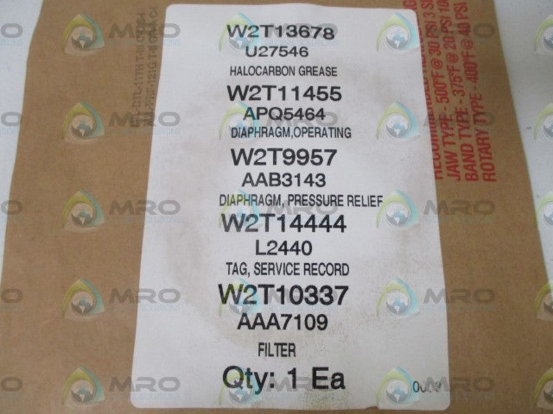 W2T13678 ,W2T11455,W2T9957,W2T14444,W2T10337 *ORIGINAL PACKAGE*