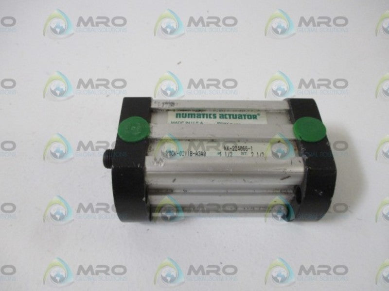 NUMATICS X0CK-02I1B-A3A0 PNEUMATIC CYLINDER (AS PICTURED)*NEW NO BOX*