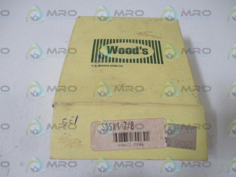 LOT OF 4 TB WOODS SDSX1 7/8 BUSHING *NEW IN BOX*