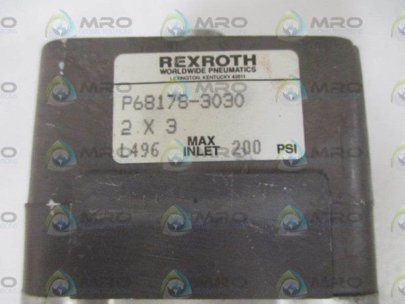 REXROTH P68178-3030 PNEUMATIC CYLINDER * NEW  OUT OF A BOX *