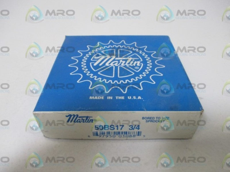 MARTIN 50BS17 SPROCKET 3/4" NSFS