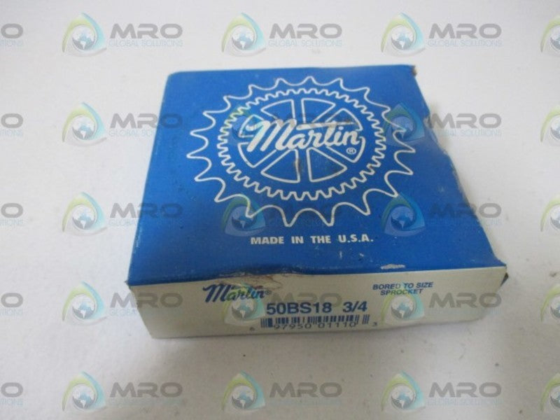 MARTIN 50BS18 SPROCKET 3/4" * FACTORY SEALED *