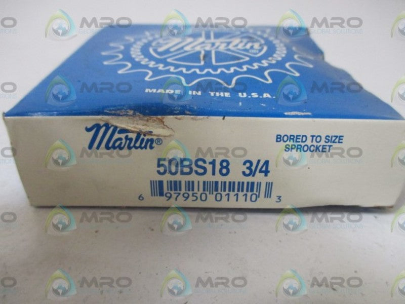 MARTIN 50BS18 SPROCKET 3/4" * FACTORY SEALED *