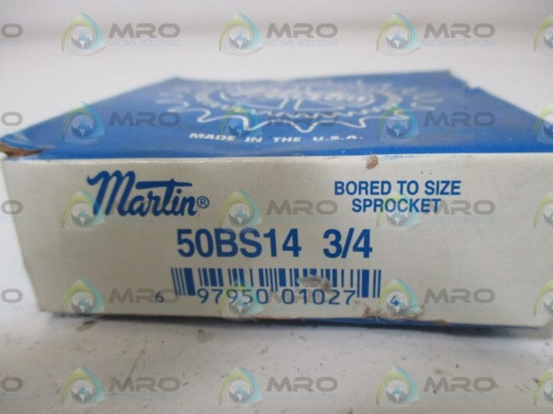 MARTIN 50BS14 SPROCKET 3/4" * FACTORY SEALED *