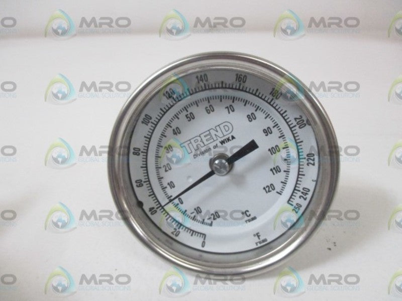 TREND 0/250 F&C BIMETAL THERMOMETER *NEW IN BOX*