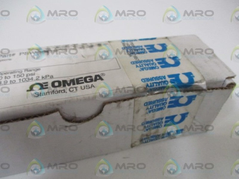 OMEGA PSW-191 BRASS PRESSURE SWITCH * FACTORY SEALED *