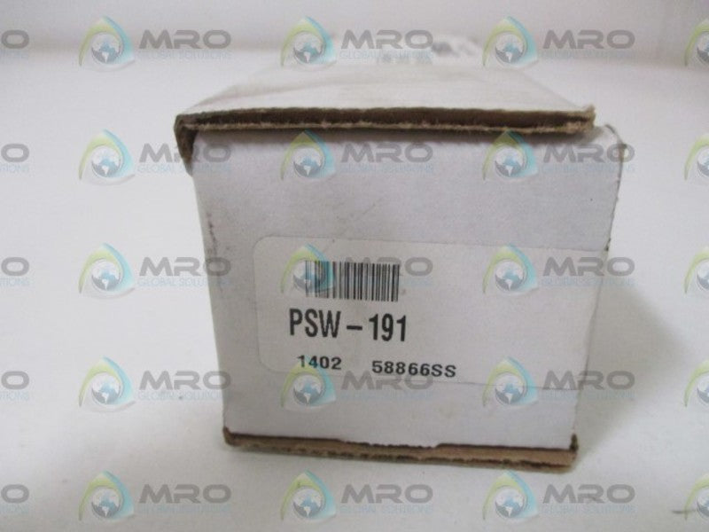 OMEGA PSW-191 BRASS PRESSURE SWITCH * FACTORY SEALED *