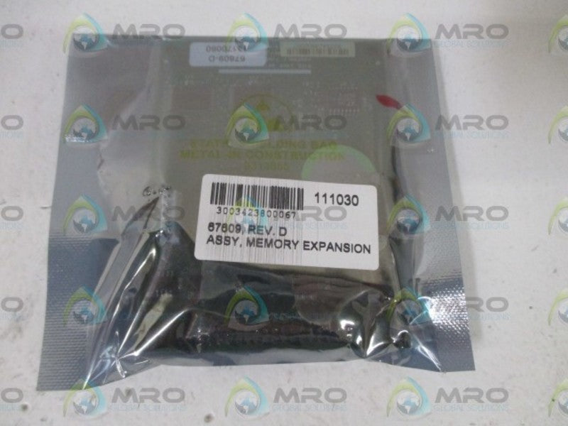 RICE LAKE 67609-D (67600) MEMORY MODULE * NEW IN A BAG *