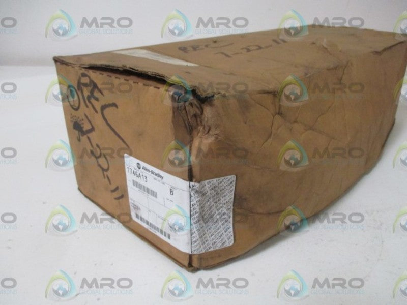 ALLEN BRADLEY SLC 500 1746-A13 SER. B 13-SLOT RACK DATE: 2011 * FACTORY SEALED *