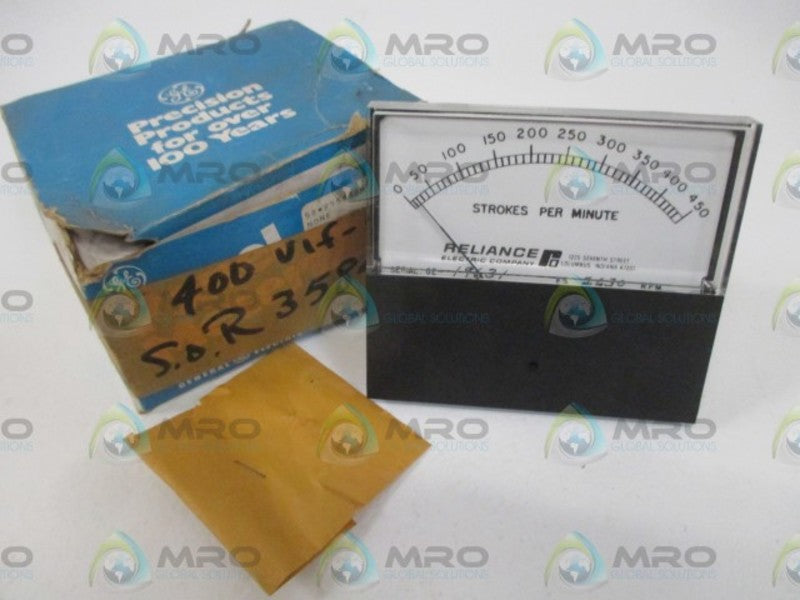 YOKOGAWA 50-255430MTMT1JAL PANEL METER 0-450 STROKES PER MIN.* NEW IN BOX