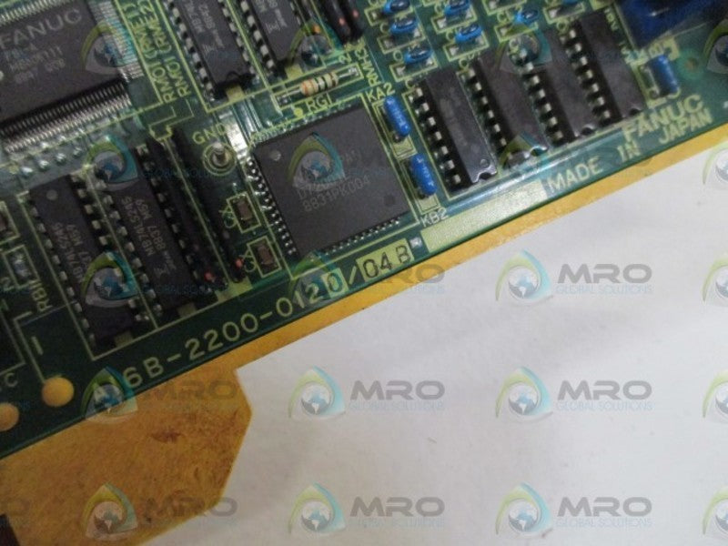 FANUC A16B-2200-0120/04B CIRCUIT BOARD * USED *